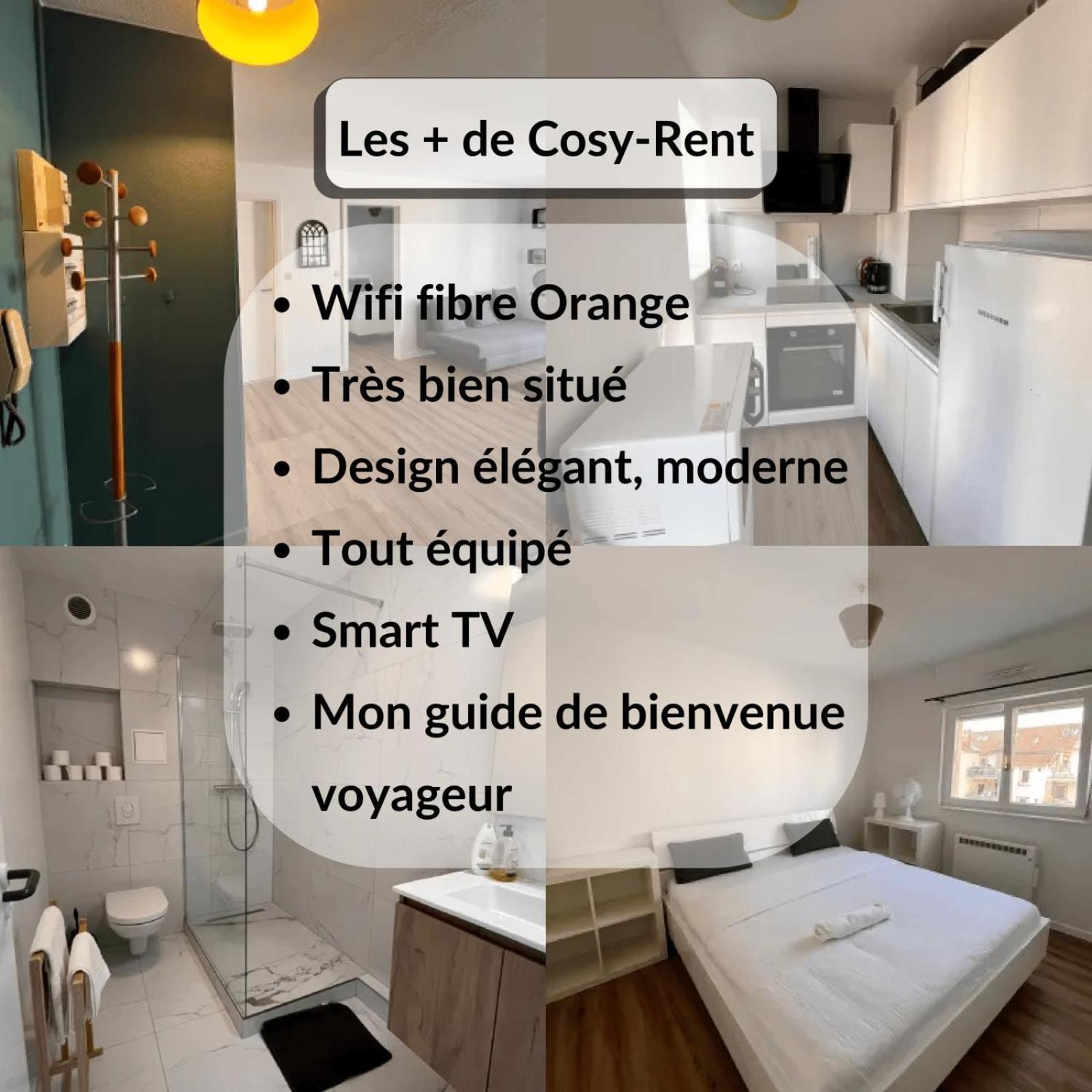Cosy Rent Appartement Strasbourg Neudorf Menagerie Tv - Wifi المظهر الخارجي الصورة